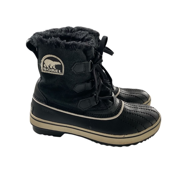 Sorel Women's Tivoli  Winter Boots Sz 7.5 Waterproof Lace Up Leather Classic - Picture 1 of 10
